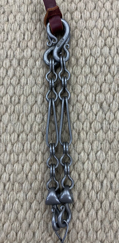 Rein Chains - RCH25 - Jed Rice Half Stirrup Link - 6 1/2
