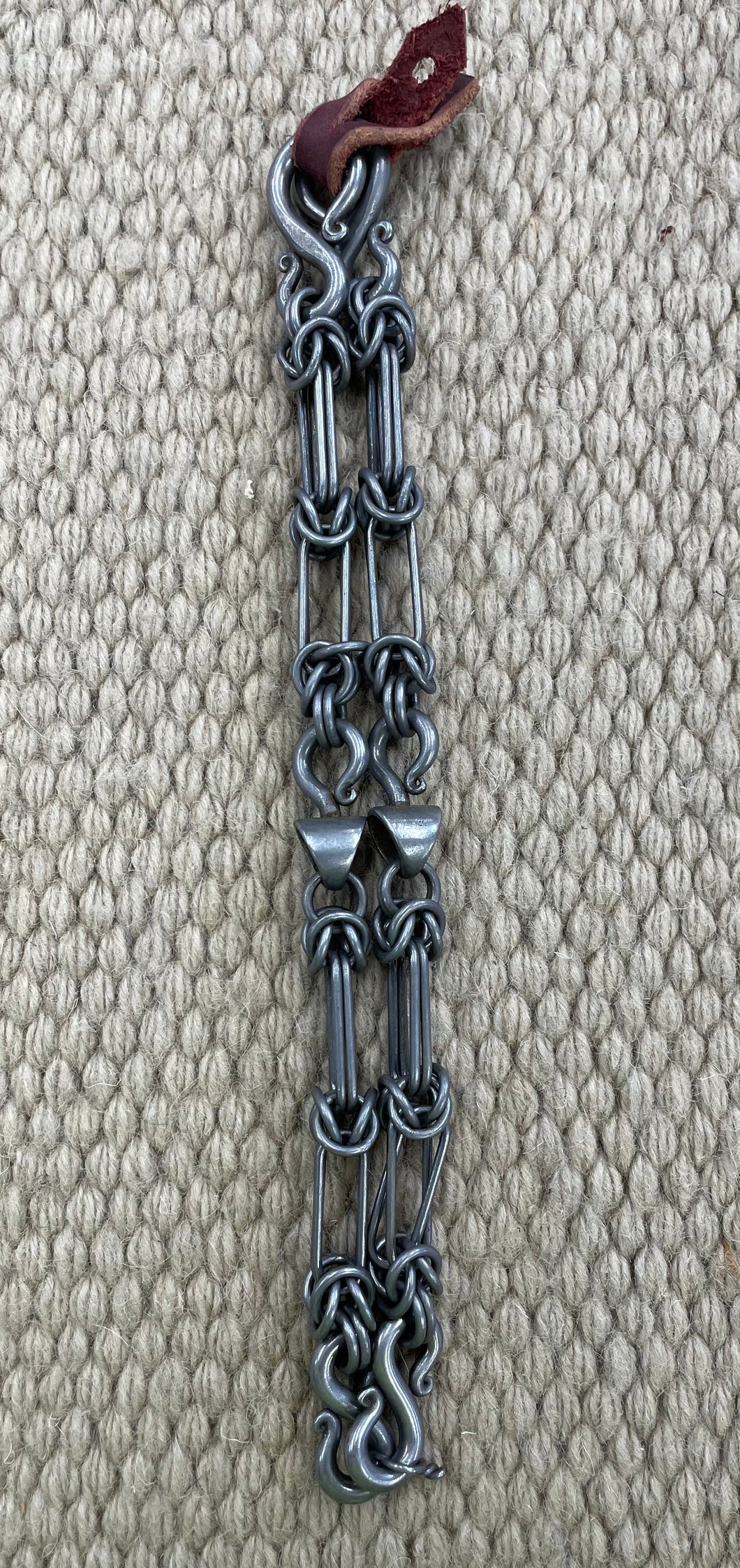 Rein Chains - RCH33 - Jed Rice Center Stirrup Link 9 3/4
