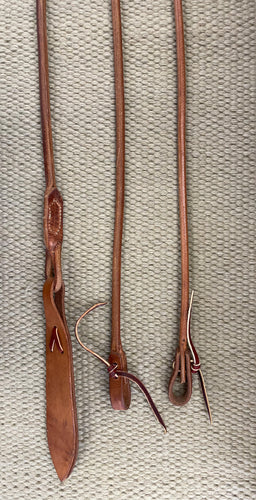 Romal Reins - RR43 - PC Rolled Leather 96