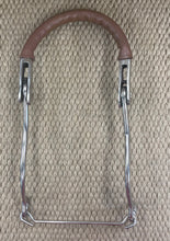 BIT - PB11 - Stainless Steel Mechanical Hackamore Rubber Covered Bike Chain Pony