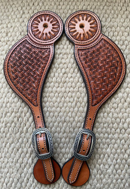 Spur Straps - SPS26 - Toni Pedrini Block Stamp Standard Size Antiqued