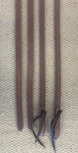 Split Reins - SR13 - 5/8" x 8' Heavy Oil Double Stitched w/ Ties and Weighted Ends