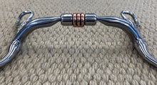 BIT - MB61 - Myler Stainless Steel HBT Sweet Iron Comfort Snaffle w/ Copper Roller