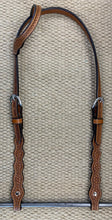 Headstall - HS134 - Basket Antiqued Single Ear