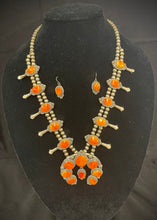 Jewelry - JW02 - Thomas Francisco Squash Blossom Necklace and Earring Set