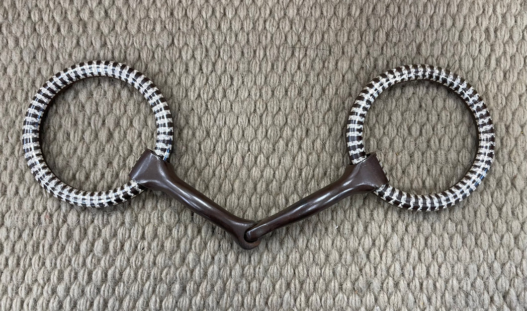 BIT - FR06 - Franco Loose Ring Snaffle Rust Finish