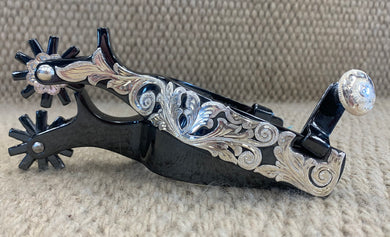 SPURS - SP92 - Les Vogt Ladies Black Floral