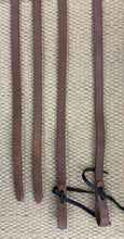 Split Reins - SR27 - 5/8" x 8' Heavy Oil Waterloops w/ Weighted Ends