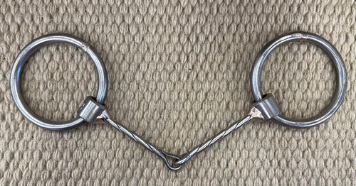BIT - NH22 - Nolan Hansen Loose Ring Twisted Snaffle - 3