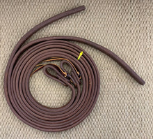 Split Reins - SR17 - 3/4" x 8' Heavy Oil w/ Weighted Ends