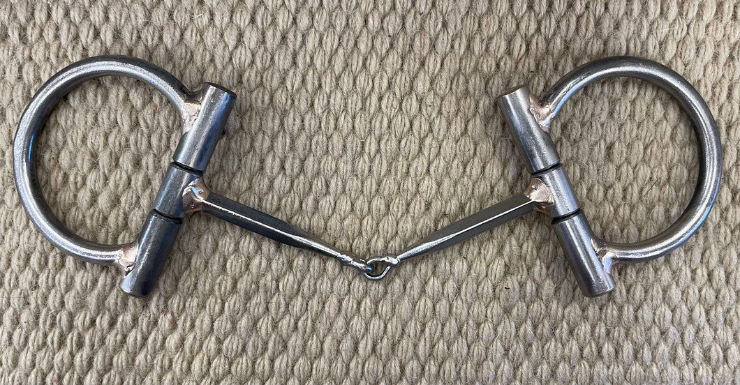 BIT - NH24 - Nolan Hansen Signal D-Ring Alligator Snaffle - 3