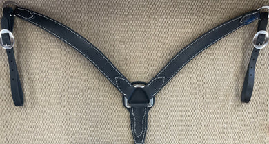 Breast Collar - BC40 - Black Contoured