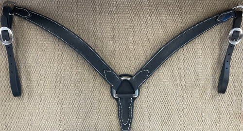 Breast Collar - BC40 - Black Contoured