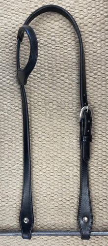 Headstall - HS154 - Full Sliding Ear Plain Black