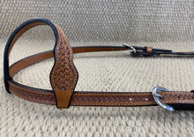 Headstall - HS134 - Basket Antiqued Single Ear