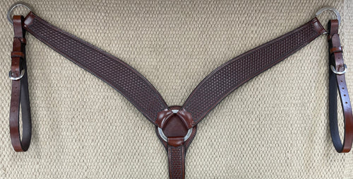 Breast Collar - BC08 - Basket Brown