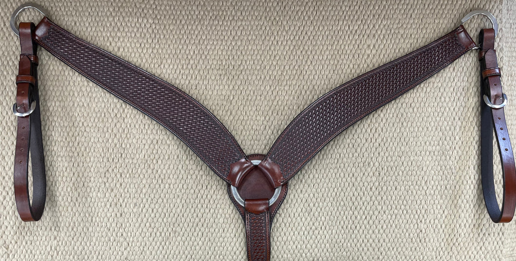 Breast Collar - BC08 - Basket Brown