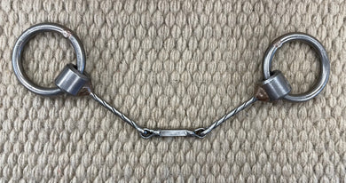 BIT - NH14 - Nolan Hansen Loose Ring Twisted Square Dogbone - 1 7/8