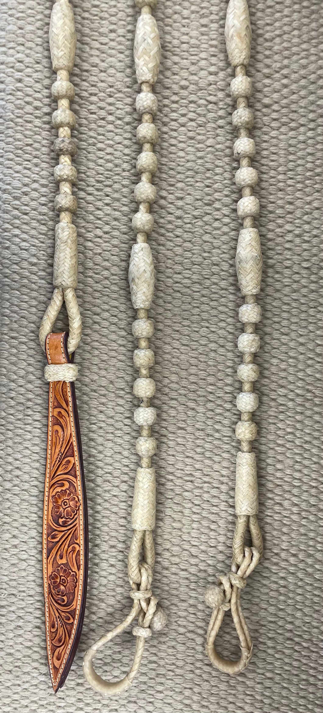 Romal Reins - RR83 - 12 Plait Oklahoma 104”