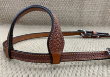 Headstall - HS67 - Basket Antiqued Single Ear