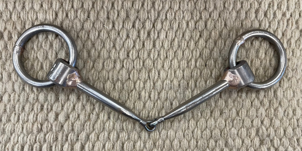 BIT - NH01 - Nolan Hansen Loose Ring Mullened Snaffle - 1 7/8