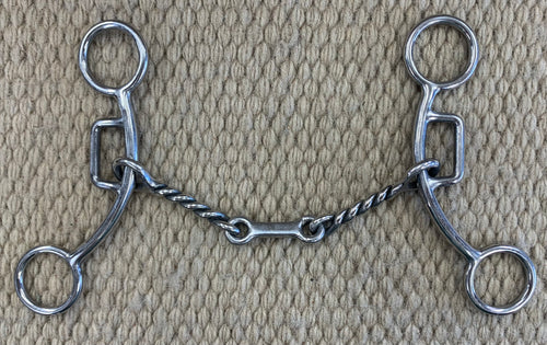 BIT - CE08 - Classic Equine Goosetree Delight Twisted Dr Bristol Gag