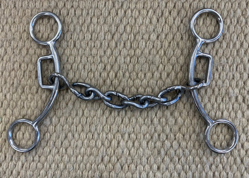 BIT - CE07 - Classic Equine Goosetree Delight Chain Gag