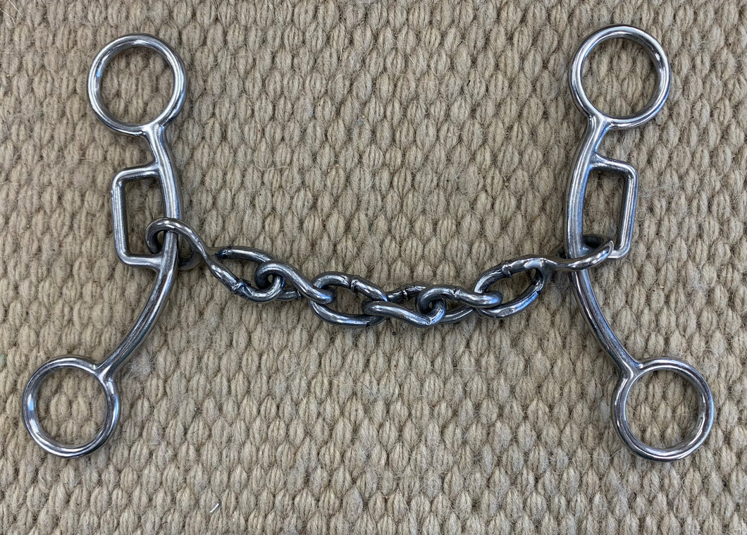 BIT - CE07 - Classic Equine Goosetree Delight Chain Gag