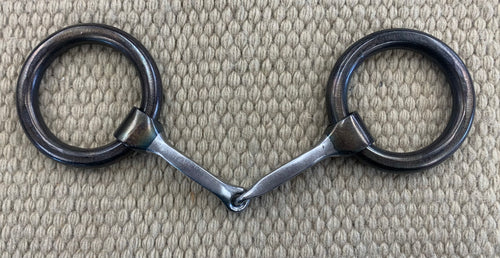 BIT - DT12 - Dutton Heavy Ring Square Mouth Snaffle