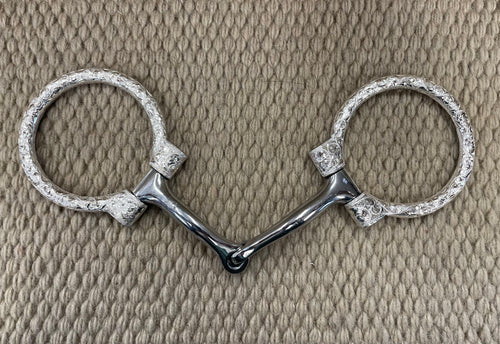 BIT - FR07 - Franco D-Ring Snaffle Stainless Finish