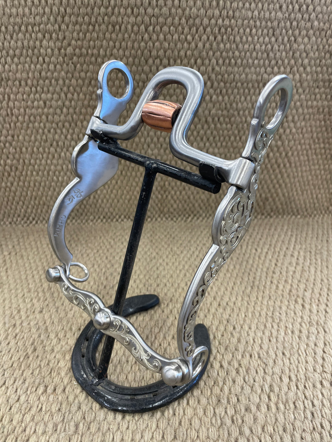 BIT - CE23 - Classic Equine High Port w/ Roller