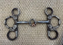 BIT - CT10 - Cowboy Tack Big Rose Short Shank Lifesaver