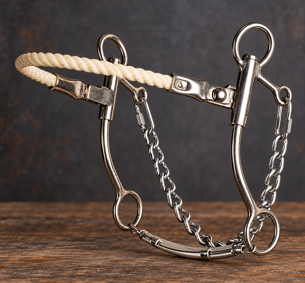 BIT - RM124 - Reinsman Jim Warner Hackamore