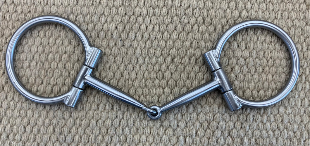 BIT - TB148 - Tom Balding D-Ring Snaffle 5 1/2