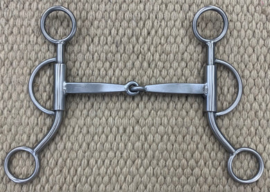 BIT - TB190 - Tom Balding Baseline Short Flat Bar Snaffle