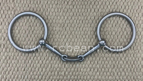 Loose Ring Small Iron Worker Snaffle – Tom Balding Bits & Spurs