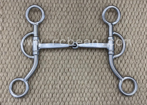 BIT - TB113 - Tom Balding Advantage Short Flat Bar Snaffle