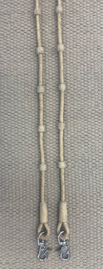 Closed Reins - CR01 - 12 Plait Rawhide
