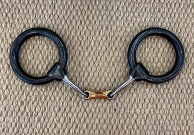 BIT - DT113 - Dutton Heavy Ring Dogbone Snaffle