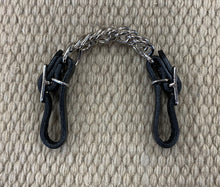 CURB STRAP - CS02 - 1/2" Flat Chain Black