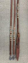 Romal Reins - RR23 - Harness Leather w/ Rawhide Accents and Snaps