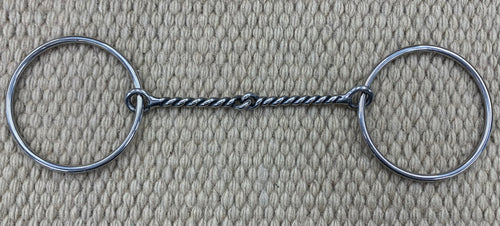 BIT - TK04 - Toklat Loose Ring Thin Twisted Snaffle