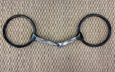 BIT - DT111 - Dutton Ring Snaffle 3/8” Untwisted Square