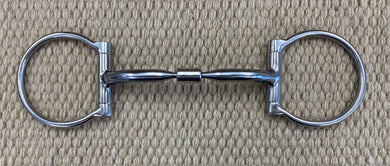 BIT - MB16 - Myler D-Ring Sweet Iron Comfort Snaffle Stainless
