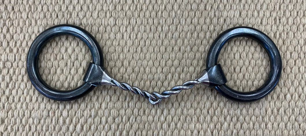 BIT - DT71 - Dutton Heavy Loose Ring Twisted Snaffle