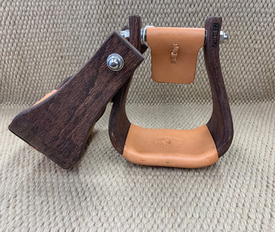 Stirrups - STP27 - Nettles 3 1/2” Chisholms Mahogany