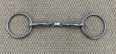BIT - MB10 - Myler Loose Ring French Link Snaffle Stainless
