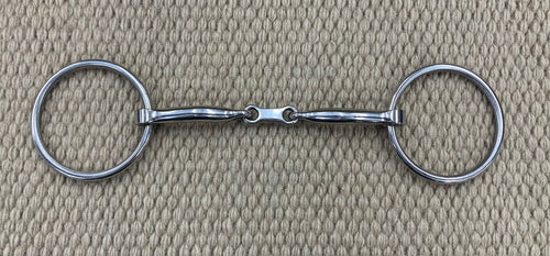 BIT - MB10 - Myler Loose Ring French Link Snaffle Stainless