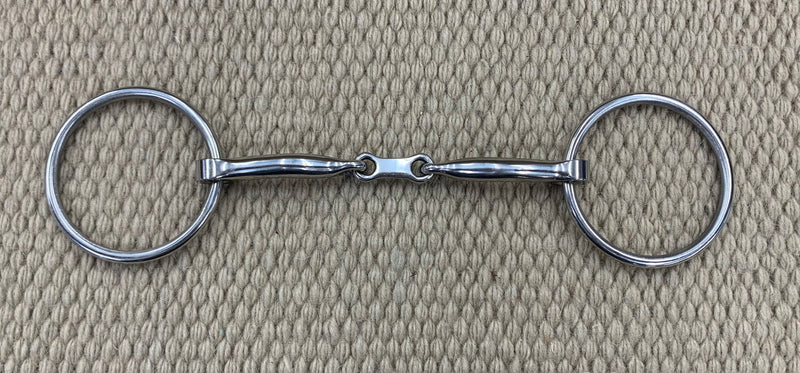 BIT - MB10 - Myler Loose Ring French Link Snaffle Stainless – RC