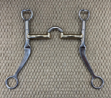 BIT - MB35 - Myler Flat Shank Cyprium Correctional Low Port